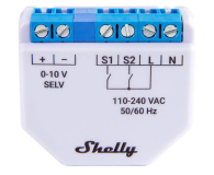 Shelly Inteligentny Ściemniacz światła WiFi Plus 0-10V Dimmer - 1268947 - zdjęcie 2